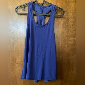 Lululemon Racerback Tank Blue